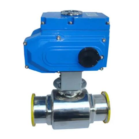 電動(dòng)衛(wèi)生級(jí)快裝球閥