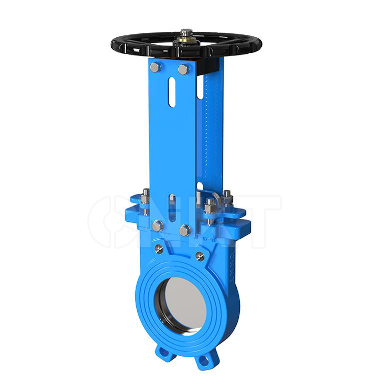 單向密封手動(dòng)明桿對(duì)夾型刀閘閥KBZ73X/H-10C/P