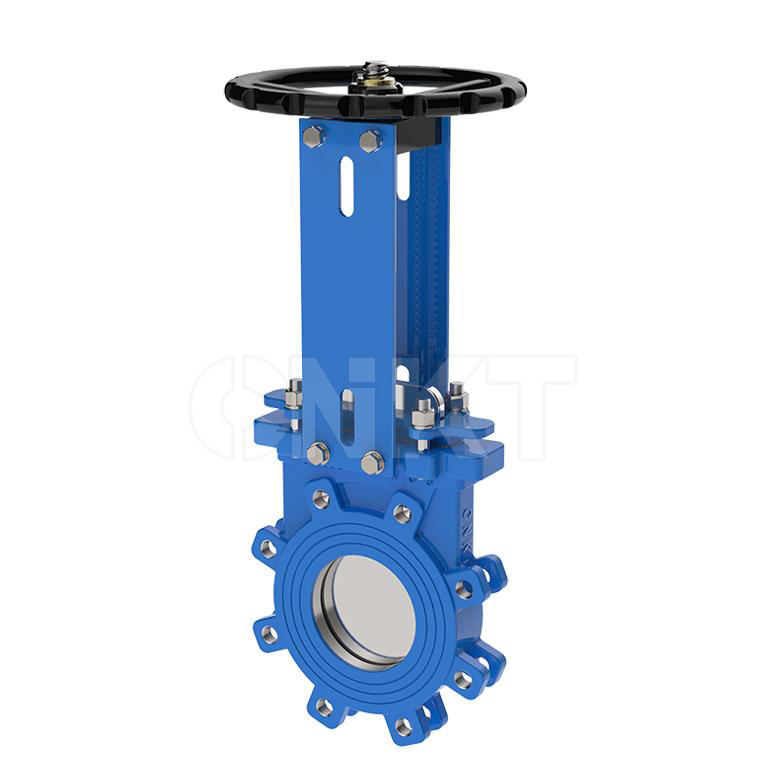 單向密封手動明桿梅花型刀閘閥KBZ53X/H-10C/P